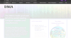 Desktop Screenshot of ihma.org